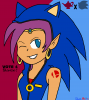 Shantae in Sonic Hoodie.PNG