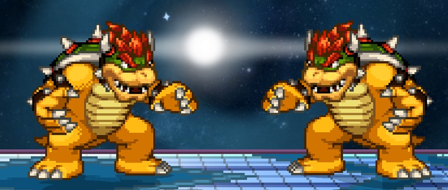 Super Smash Flash 2 Demo Bowser Sprites Original by WoodyXD2 on DeviantArt